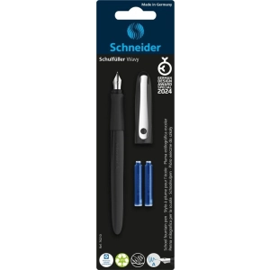 Pióro wieczne SCHNEIDER Wavy, 2 naboje, mix kolorów, blister-276727