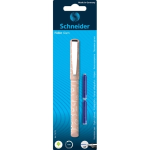 Pióro wieczne SCHNEIDER Glam + 2 naboje, blister, mix kolorów-276787