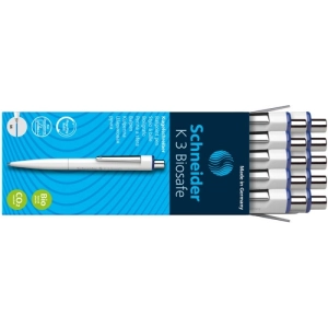 Długopis SCHNEIDER K3, Biosafe, M, niebieski-276790