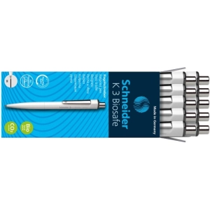 Długopis SCHNEIDER K3, Biosafe, M, czarny-276797