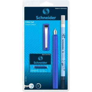Zestaw pióro wieczne SCHNEIDER Ceod Colour, wymazywacz, naboje 6 szt., mix kolorów, blister-276886