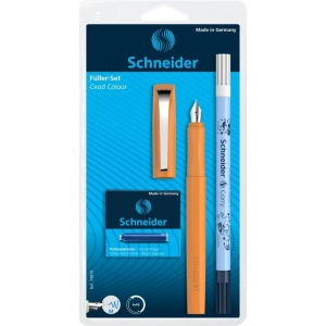 Zestaw pióro wieczne SCHNEIDER Ceod Colour, wymazywacz, naboje 6 szt., mix kolorów, blister-276899