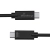 Kabel MEDIARANGE USB-C, 100W max, USB 3.1, 1,2m, czarny-276206