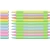 Cienkopis SCHNEIDER LINE-UP PASTEL, 0,4mm, 10 szt, pudełko z zawieszką - mix kolorów-276997