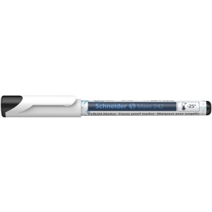 Marker SCHNEIDER odporny na zamrażanie Maxx 242, okrągły, 1mm, czarny-277264