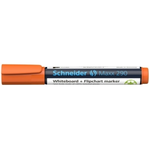 Marker SCHNEIDER do tablic Maxx 290, okrągły, 2-3mm, pomarańczowy