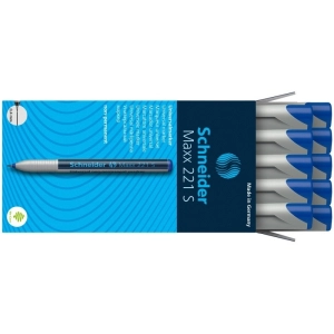 Marker SCHNEIDER uniwersalny Maxx 221 S, 0,4mm, niebieski-277411