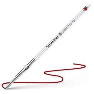 Wkład do długopisu SCHNEIDER 710, XB, czerwony-277425