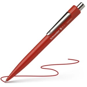 Długopis SCHNEIDER K1 , M, czerwony-277431