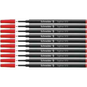 Wkład do cienkopisu SCHNEIDER Topliner 970, 0,4mm, czerwony-277583