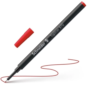 Wkład do cienkopisu SCHNEIDER Topliner 970, 0,4mm, czerwony-277585