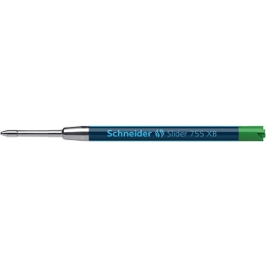 Wkład Slider 755 do długopisu SCHNEIDER , XB, format G2, zielony