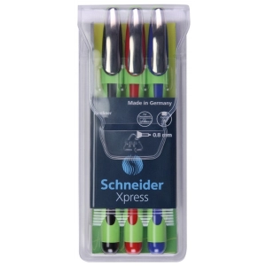 Cienkopis SCHNEIDER Xpress 08 mm 3 szt. miks kolorów-618562