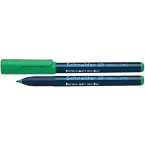Marker SCHNEIDER permane. 240 1-2mm - zielony