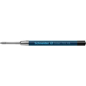 Wkład Slider 755 do długopisu SCHNEIDER , XB, format G2, czarny