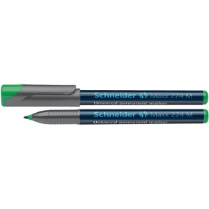 Foliopis SCHNEIDER permanentny Maxx 224, M, 1,0mm, zielony