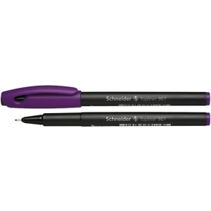 Cienkopis SCHNEIDER Topliner 967 0,4 mm fioletowy