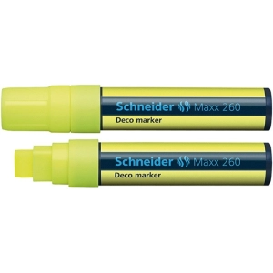 Marker kredowy SCHNEIDER  260  5-15mm żółty-619162