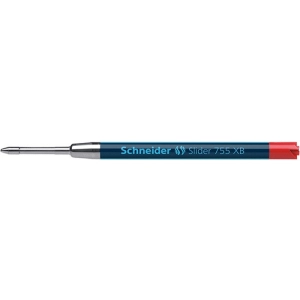 Wkład Slider 755 do długopisu SCHNEIDER , XB, format G2, czerwony