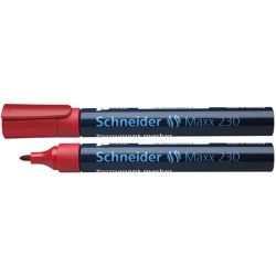 Marker SCHNEIDER permane. 230 okrągły - czerwony