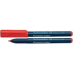 Marker SCHNEIDER permane. 240 1-2mm - czerwony
