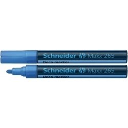 Marker kredowy SCHNEIDER  265  okrągły 2-3mm zawieszka jasnoniebieski-626632