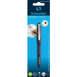 Długopis żelowy SCHNEIDER One Business, 0,6 mm, czarne, blister