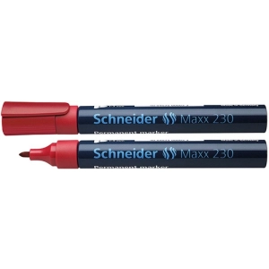Marker SCHNEIDER permane. 230 okrągły - czerwony