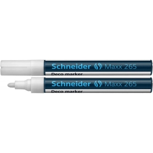 Marker kredowy SCHNEIDER  265  okrągły 2-3mm biały-619187