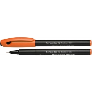 Cienkopis SCHNEIDER Topliner 967 0,4 mm pomarańczowy