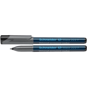 Foliopis SCHNEIDER permanentny Maxx 222, F, 0,7mm, czarny