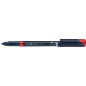 Długopis żelowy SCHNEIDER Topball 811 05 mm czerwone-278361