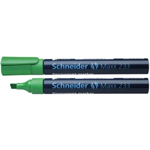 Marker SCHNEIDER permane. 233 ścięty - zielony