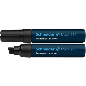 Marker SCHNEIDER permane. 280 ścięty  czarny-618948