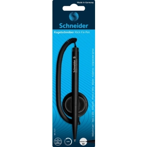 Długopis SCHNEIDER Klick-Fix-Pen na sprężynce - czarny