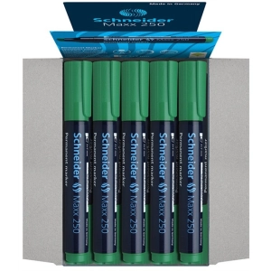 Marker SCHNEIDER permane. 250 Maxx ścięty 2-7mm - zielony-278610