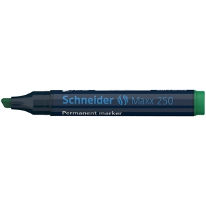 Marker SCHNEIDER permane. 250 Maxx ścięty 2-7mm - zielony-278614