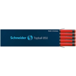 Wkład do pióra kulkowego SCHNEIDER Topball 850, 0,5 mm, czerwony-278617