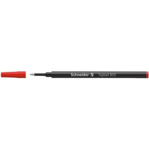 Wkład do pióra kulkowego SCHNEIDER Topball 850, 0,5 mm, czerwony-278619