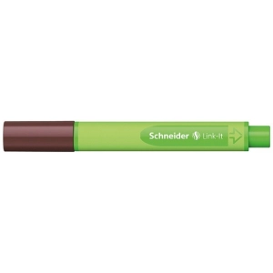 Cienkopis SCHNEIDER Link-It 0,4mm ciemnobrązowy