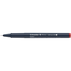 Cienkopis SCHNEIDER Pictus 0,05 mm - czerwony-278804