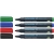 Zestaw markerów SCHNEIDER Maxx uniwe. 133 1-4mm 4 szt. miks kolorów-278013