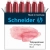 Naboje do piór SCHNEIDER 6 szt. blush / ciemnoróżowy