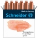 Naboje do piór SCHNEIDER 6 szt. apricot / morelowy
