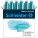 Naboje do piór SCHNEIDER 6 szt. bermuda blue / morski