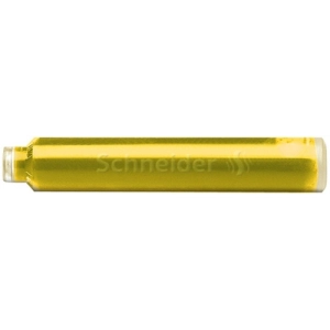 Naboje do piór SCHNEIDER 6 szt. lemon cake / żółty-279067