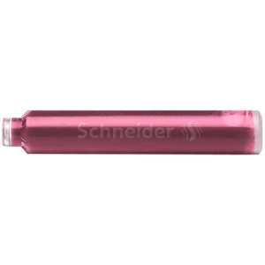 Naboje do piór SCHNEIDER 6 szt. rose / pudrowy róż-279212