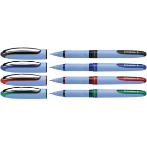 Długopis żelowy SCHNEIDER ONE Hybrid N 05 mm w etui 4 szt. miks kolorów-279311