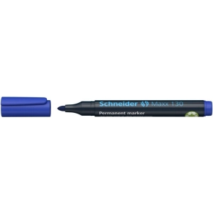 Marker SCHNEIDER Maxx 130 okrągły 1-3mm blister - niebieski