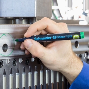 Marker SCHNEIDER Maxx 130 okrągły 1-3mm blister - niebieski-279467